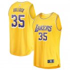 Camiseta Reggie Bullock 35 Los Angeles Lakers Icon Edition Amarillo Hombre